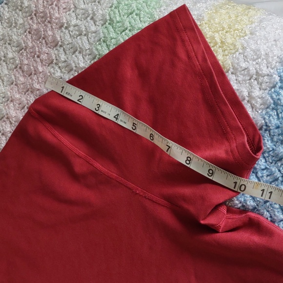 BYLT XL Drop Cut Short Sleeve Lux Red T-Shirt - Picture 8 of 14